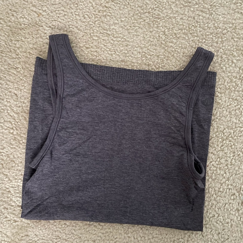 Dark purple Lululemon tank top